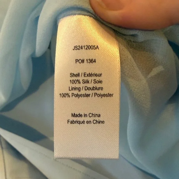 Jason Wu Sky Blue Shirt Dress - Picture 7 of 7